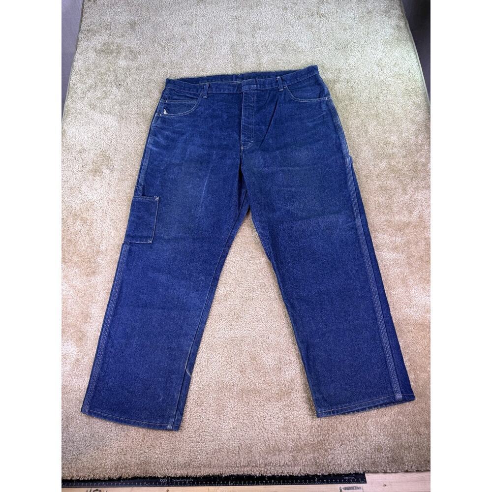 Bulwark FR Jeans Carpenter Mens 40x29 ARC Rating 16 ATPV Cotton Workwear C863